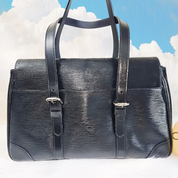 🔥😍 Like New- Beautiful Condition 🔥 😍 Authentic Louis Vuitton Bag Epi Black - Picture 4 of 16